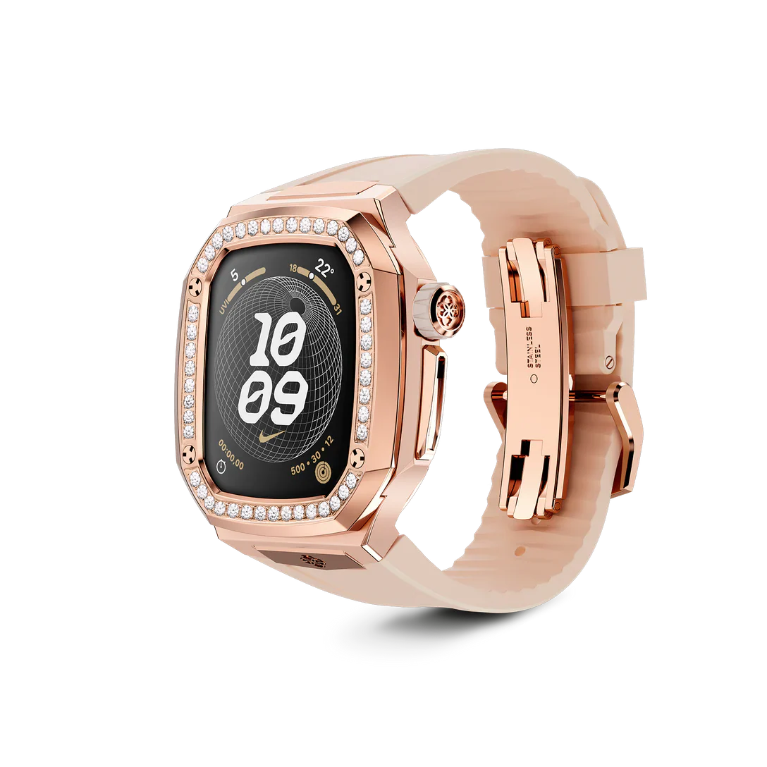 GOLDEN CONCEPT ゴールデンコンセプト Apple Watch Case - SPIII41 - Rose Gold MD ローズゴールド MD
