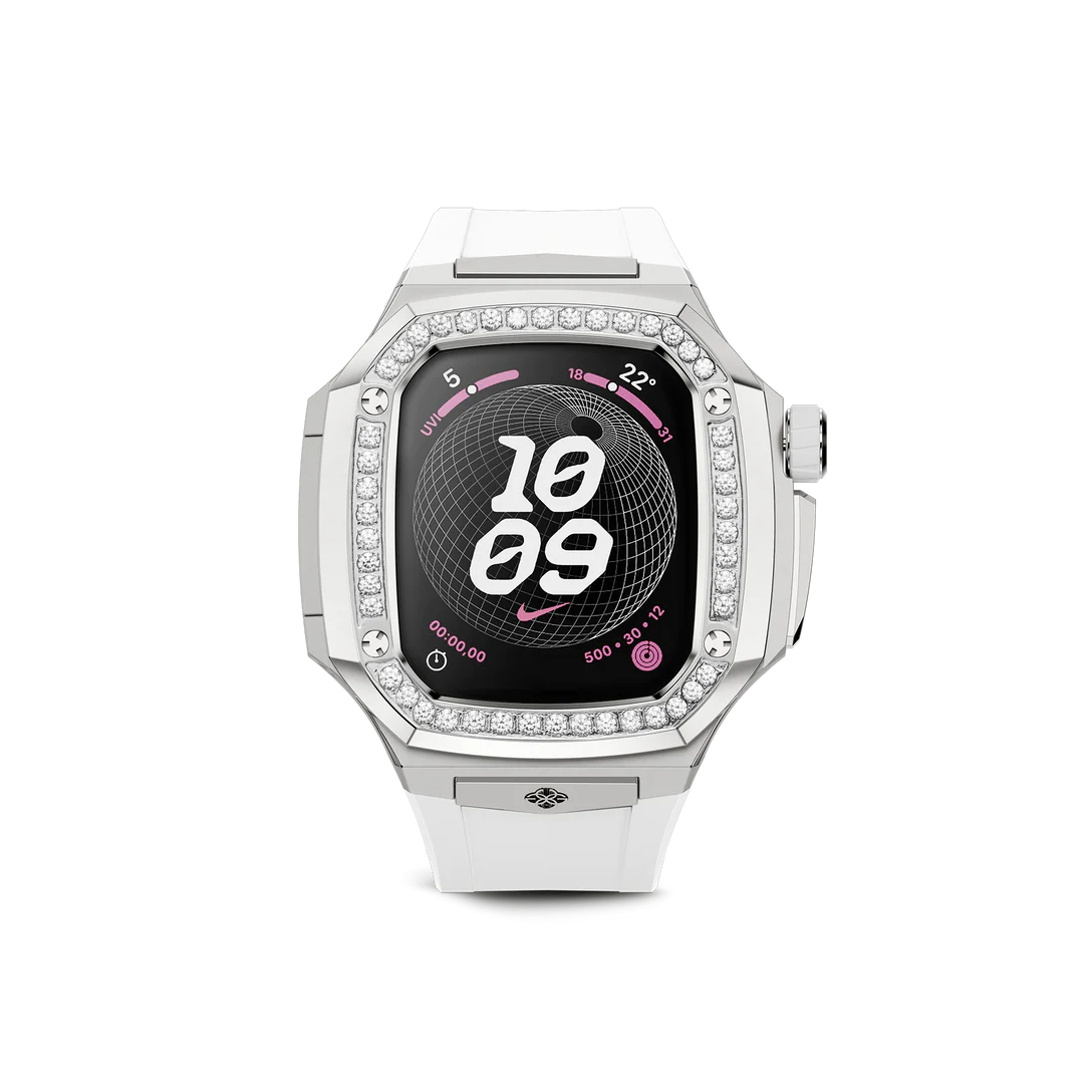 GOLDEN CONCEPT ゴールデンコンセプト Apple Watch Case - SPIII41 - Silver MD シルバー MD