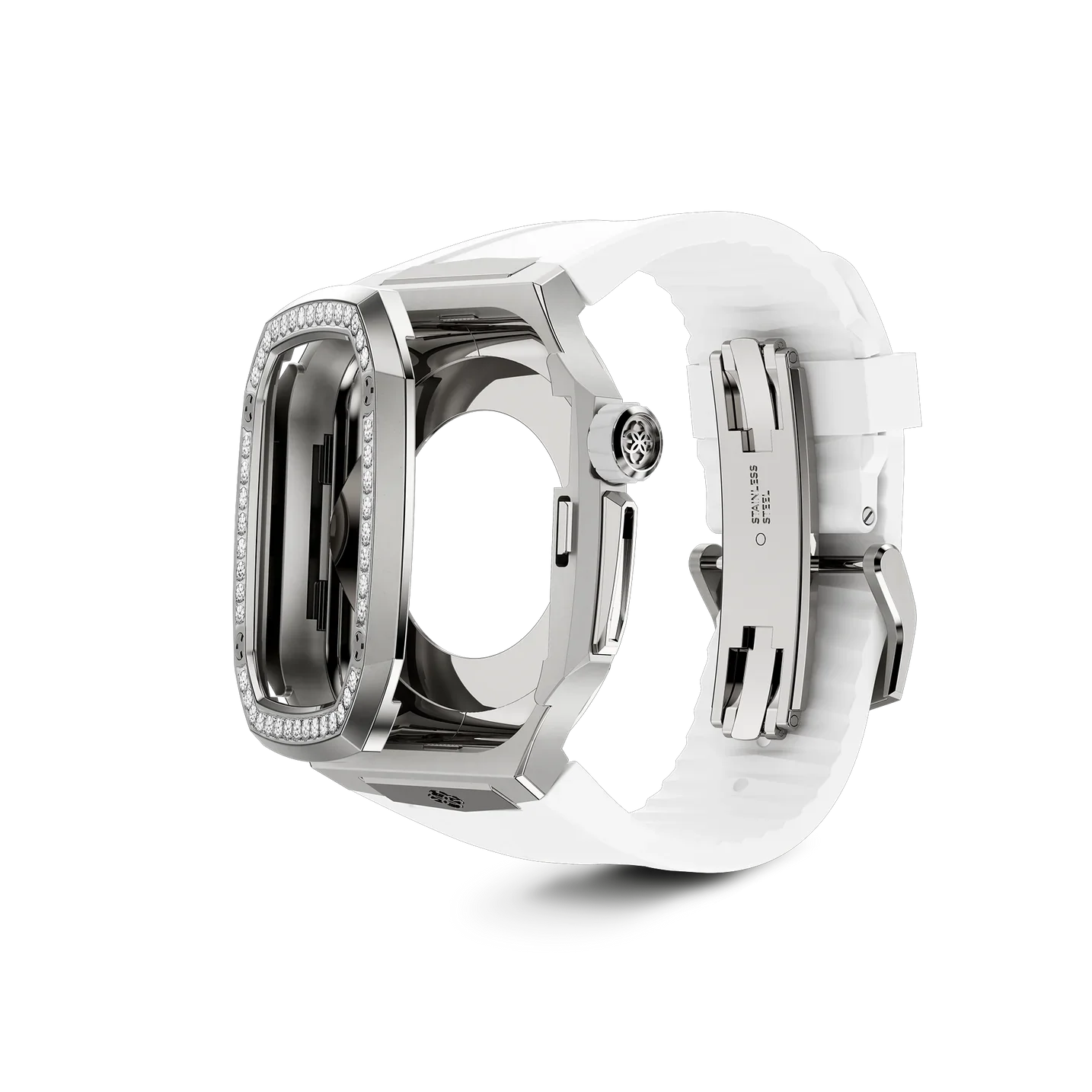 GOLDEN CONCEPT ゴールデンコンセプト Apple Watch Case - SPIII41 - Silver MD シルバー MD