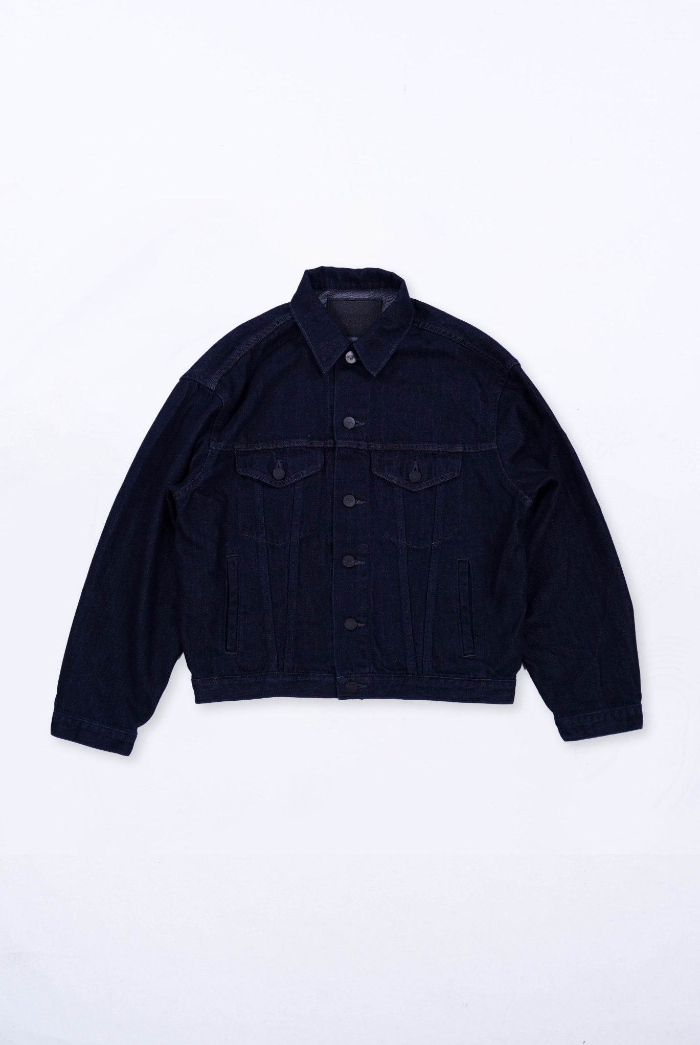 SILKNIZED DENIM TYPEⅢ TRUCKER JACKET AUT-095SN-001 トラッカージャケット デニムジャケット サステナブル素材 オーバーサイズ ユニセックス 日本製 / RINSE