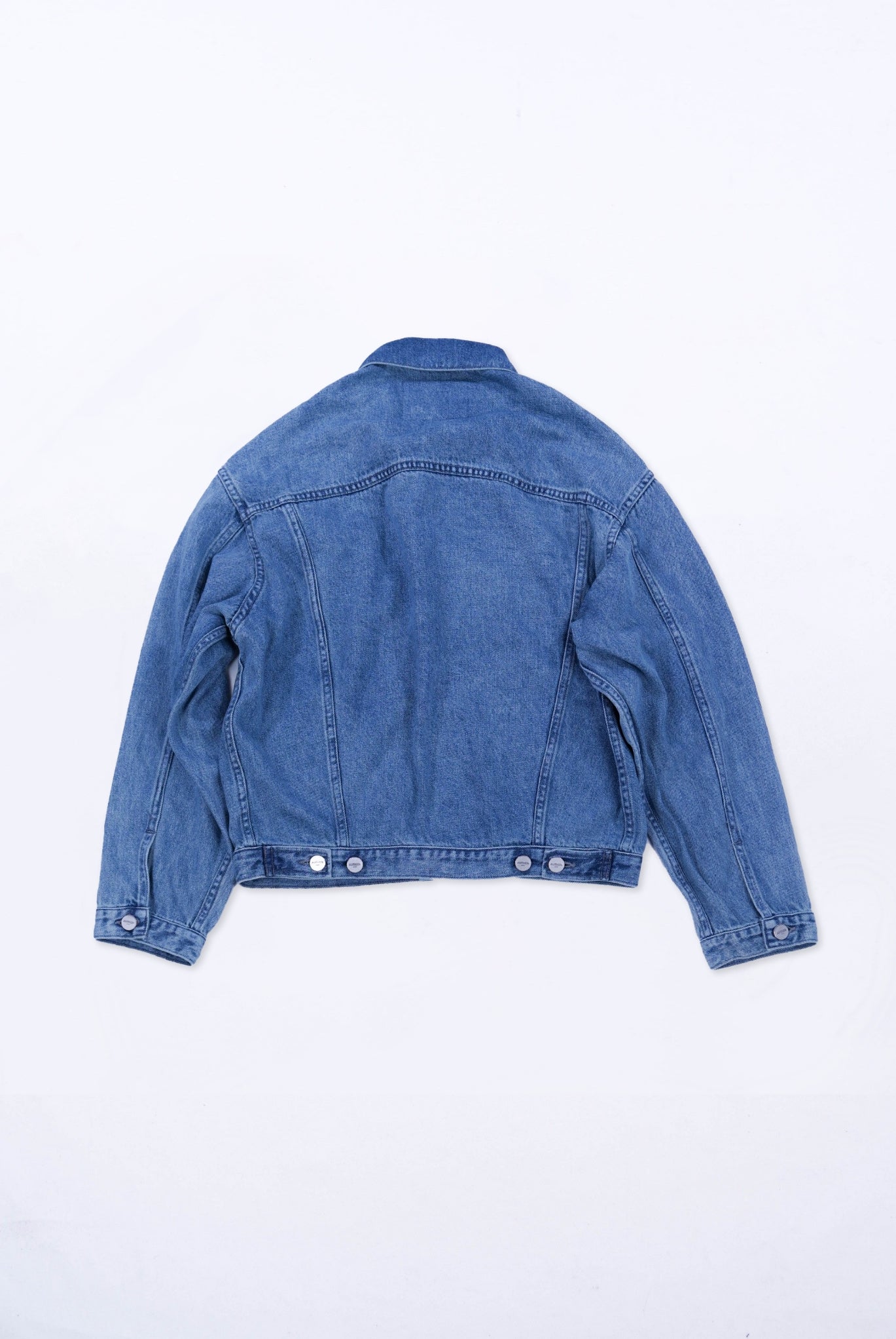 SILKNIZED DENIM TYPEⅢ TRUCKER JACKET AUT-095SN-002 トラッカージャケット デニムジャケット サステナブル素材 オーバーサイズ ユニセックス 日本製 / USED