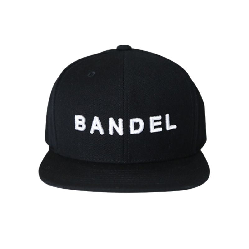 BANDEL バンデル キャップ 3D刺繍ロゴ BASEBALL CAP BAN-CP001 BLACK