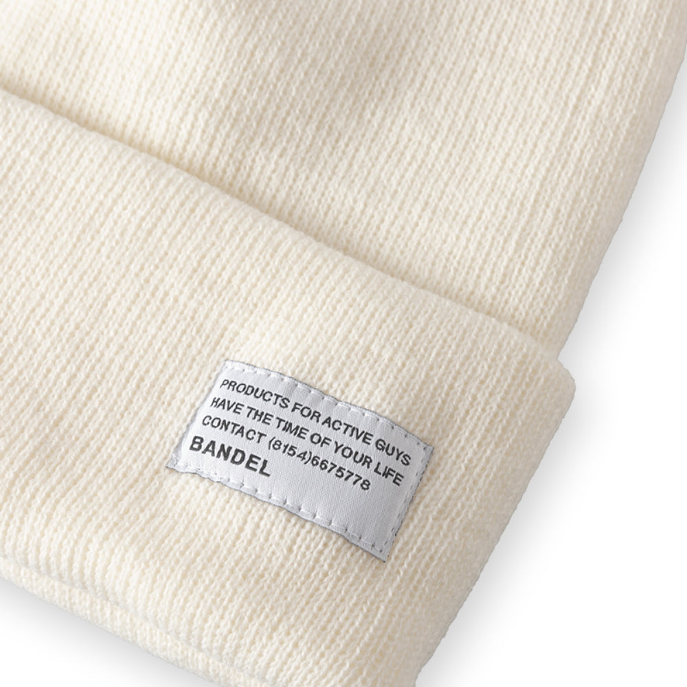 CONCEPT NAME SMOOTH BEANIE BG-CNSB ビーニー  / WHITE [ 全2色 ]