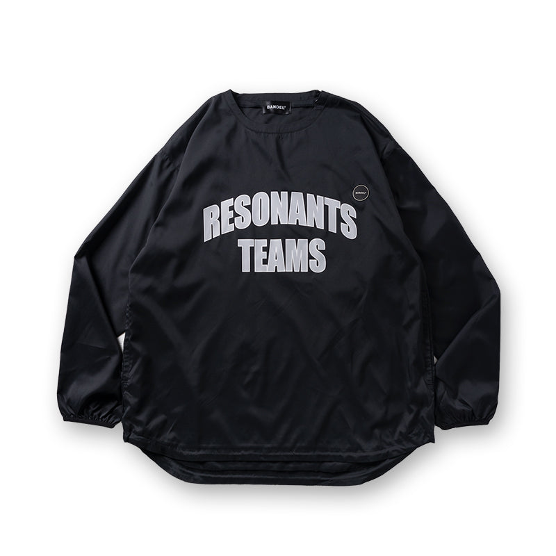 RESONANTS TEAMS PULLOVER BAN-4SRTPO プルオーバー 軽量 / BLACK