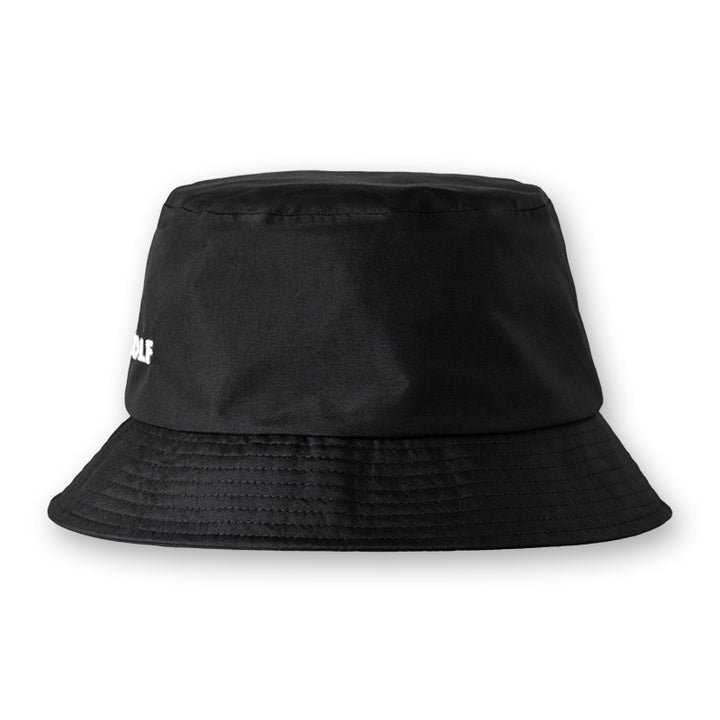 SIDE LOGO WATER REPELLENT BUCKETHAT BG-3ASBH 防水 バケットハット / BLACK