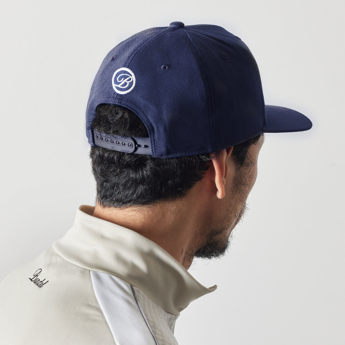 COOL&DRY CURSIVE LOGO CAP BG-46CDCCP キャップ / NAVY