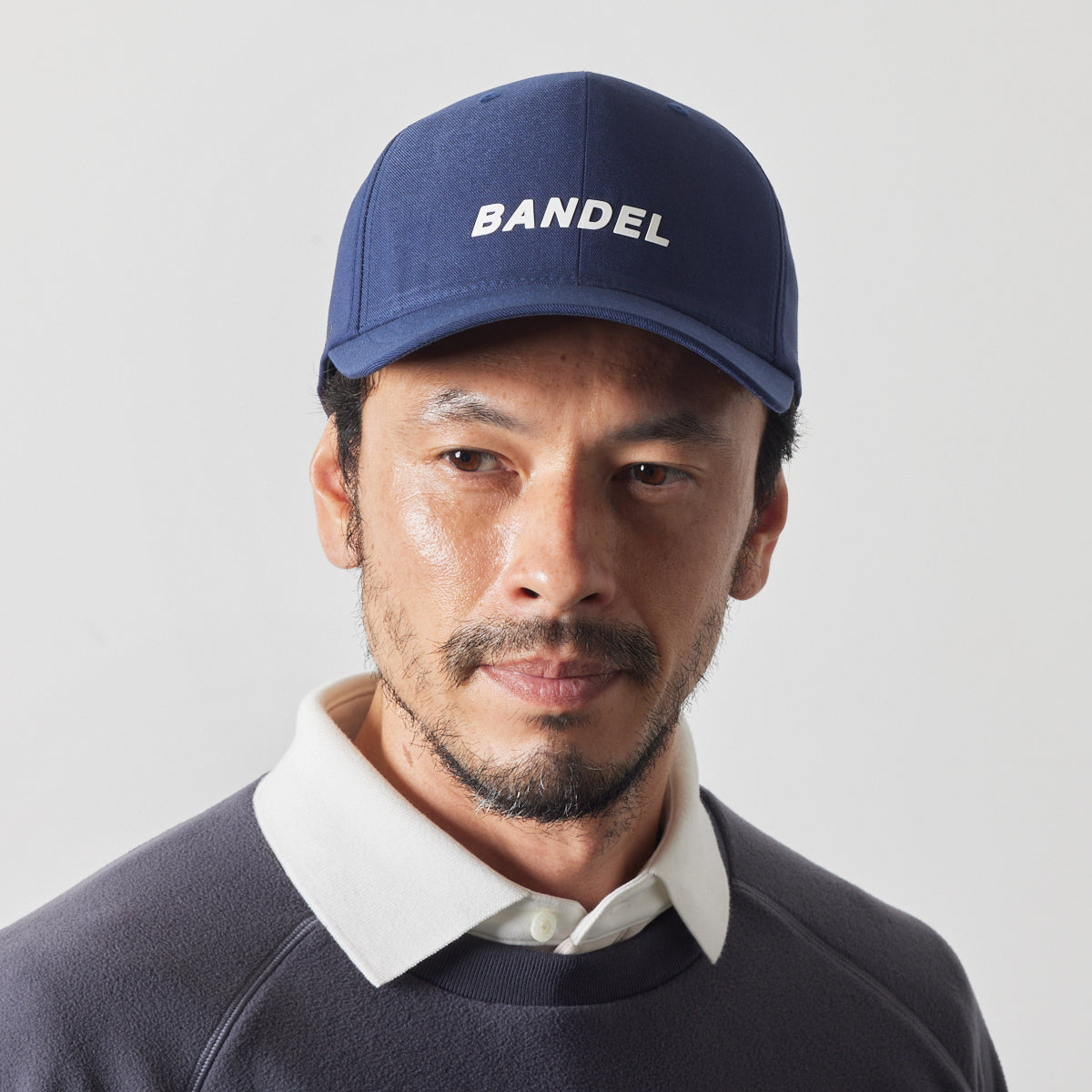 COOL&DRY ITALIC LOGO CAP BG-46CDICP キャップ / NAVY