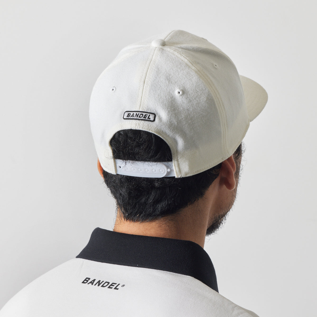 LOGO WAPPEN FLATVISOR CAP BG-46KWFCP キャップ 吸湿 伸縮 / WHITE