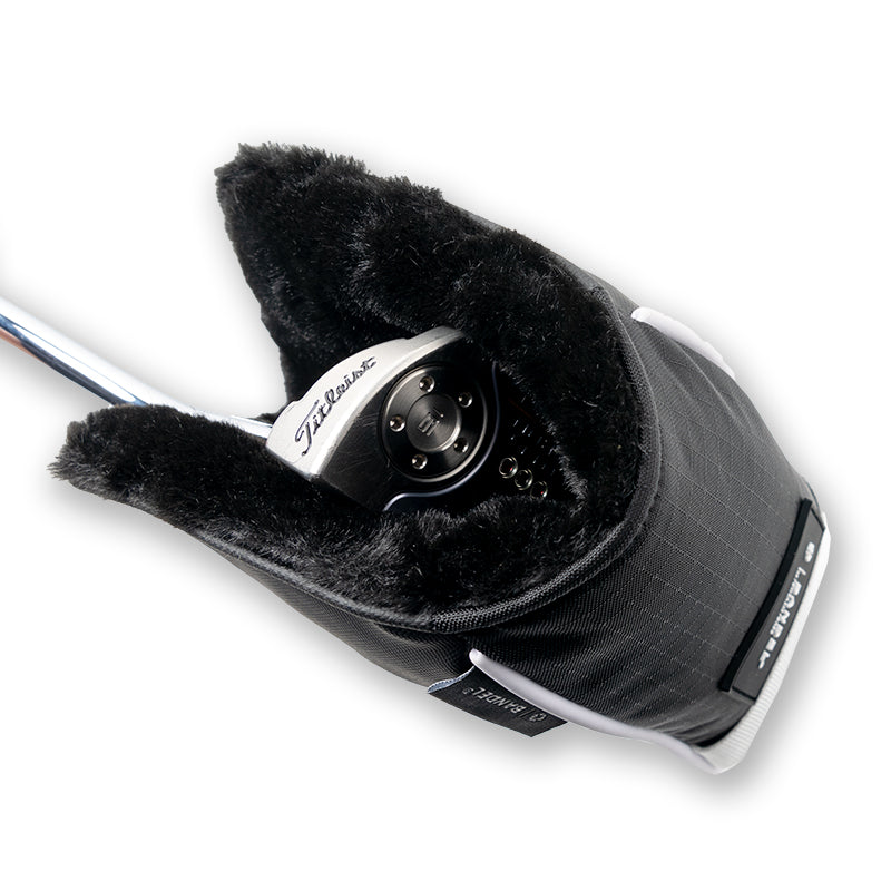 RIPSTOP MAGTECH HEADCOVER PT BGJ-4SHCP ヘッドカバー パター用 マグネット式 / BLACKxWHITE