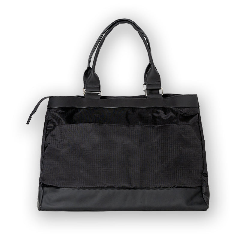 RIPSTOP TOTE CLUB BAG BGJ-4STCB トート ビッグサイズ 軽量 / BLACK×WHITE