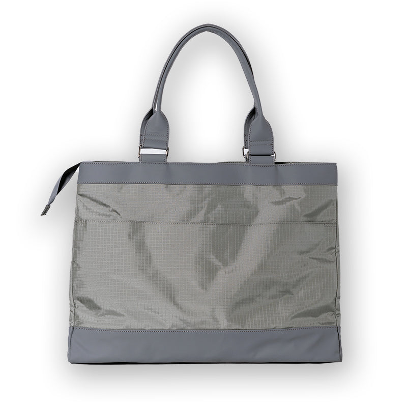 RIPSTOP TOTE CLUB BAG BGJ-4STCB トート ビッグサイズ 軽量 / GREY×WHITE