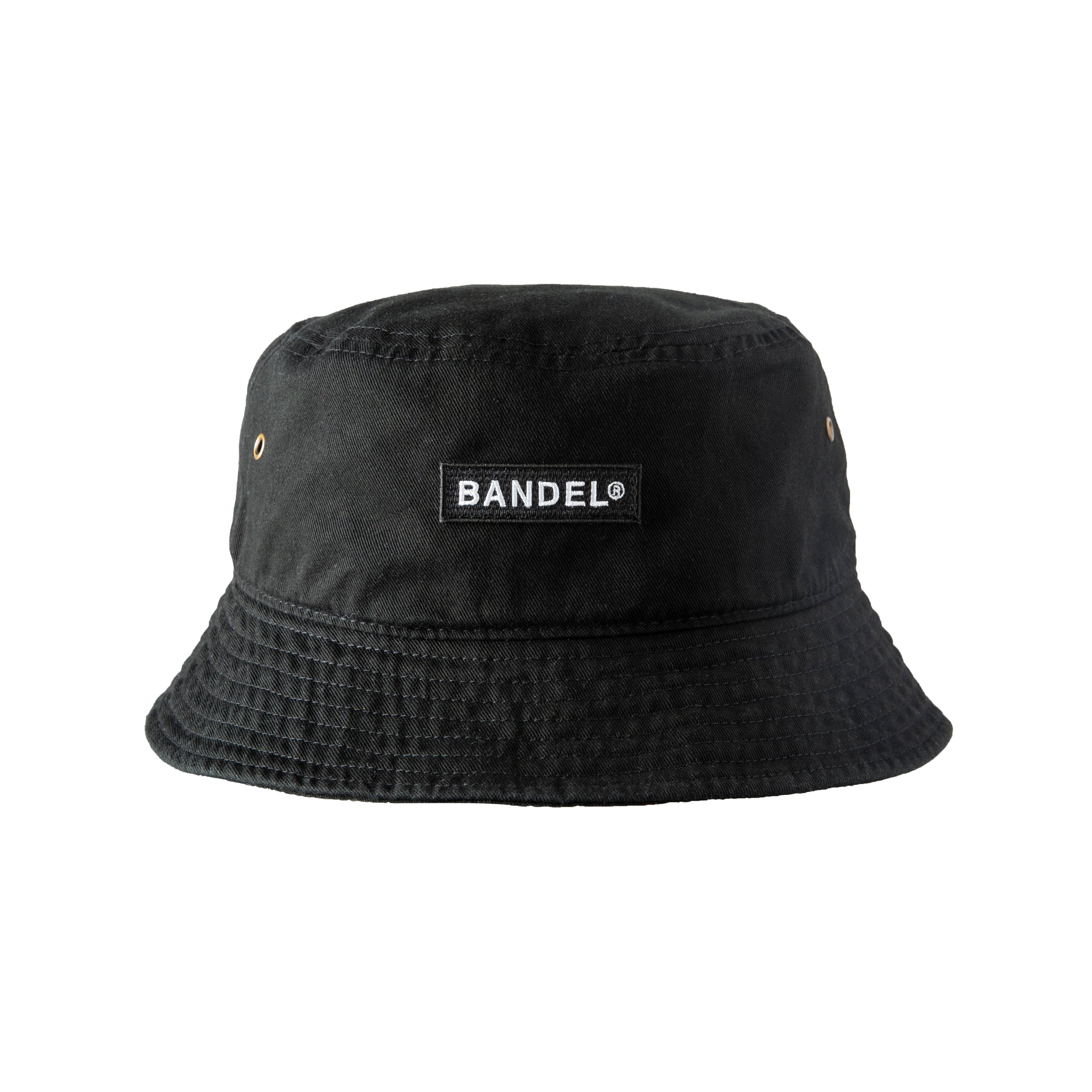 BANDEL バンデル バケットハット BANDEL LOGO BUCKETHAT BG-LGBH WHITE ブラック