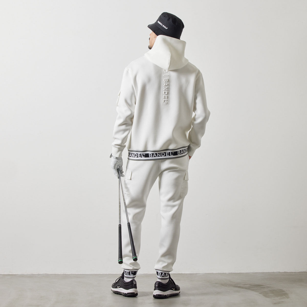 NYLON POCKET CARGO PANTS カーゴパンツ 軽量 インタック セットアップ / WHITE