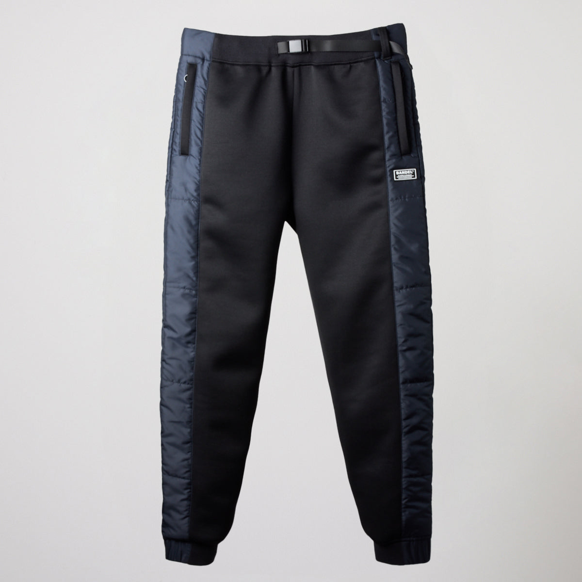 SIDE PUFFER TRACKPANTS BGS-4ASPTP トラックパンツ インベル 軽量 保温 中綿 動きやすい セットアップ / BLACK