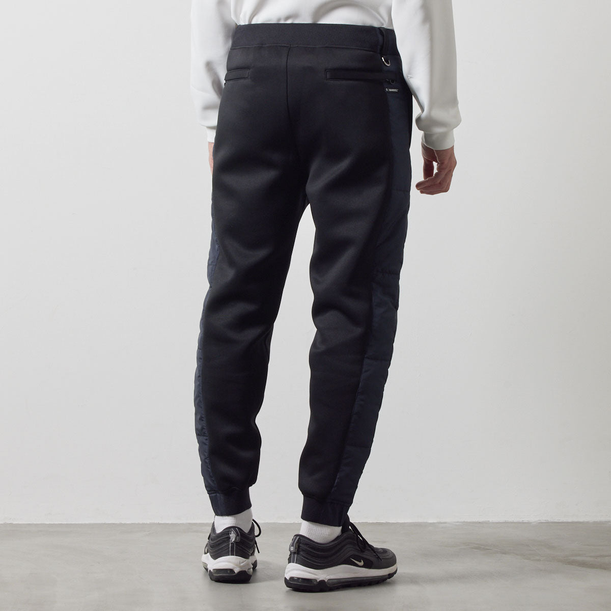 SIDE PUFFER TRACKPANTS BGS-4ASPTP トラックパンツ インベル 軽量 保温 中綿 動きやすい セットアップ / BLACK