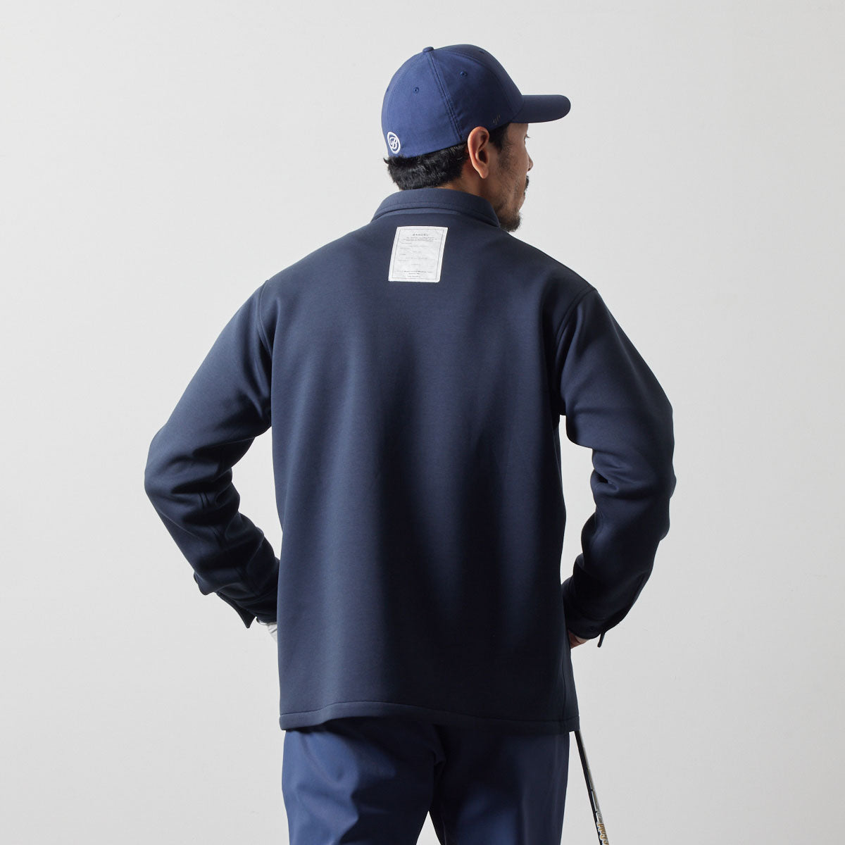 UTILITY COACH JACKET BGS-4AUCJT コーチジャケット 軽量 保温 伸縮性 ルーズフィット / NAVY