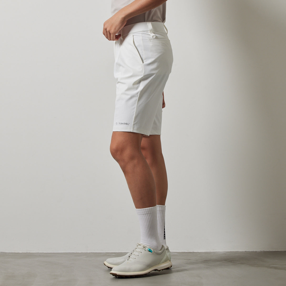 BANDEL GOLF バンデルゴルフ ショートパンツ BASIC STRECH HALF PANTS BGS-4SBSHP WHITE