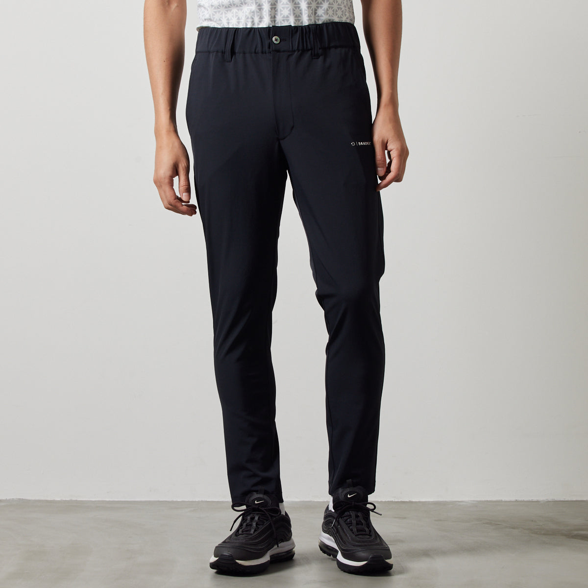 BANDEL GOLF バンデルゴルフ ロングパンツ BASIC STRECH TAPERED PANTS BGS-4SBSTP BLACK