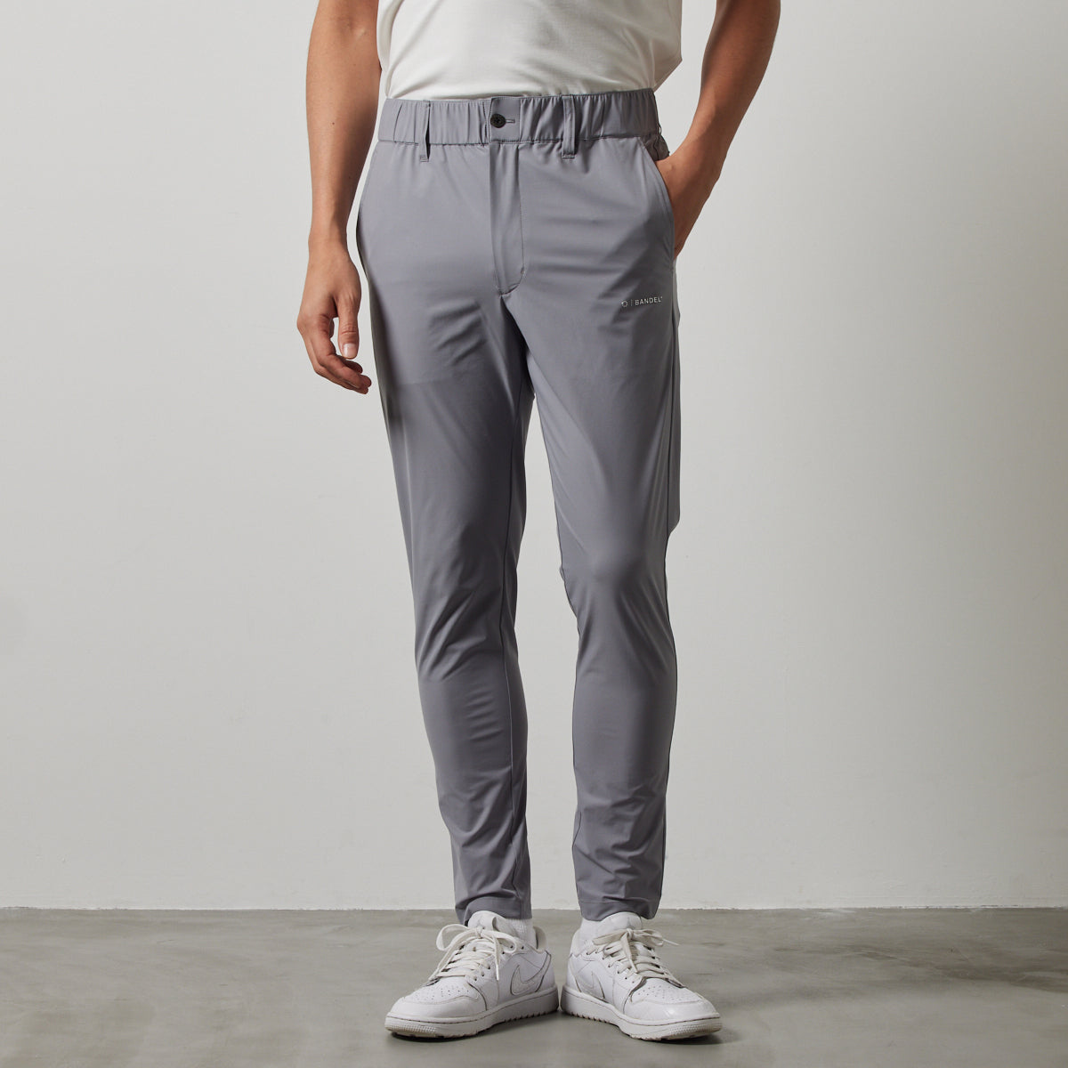 BANDEL GOLF バンデルゴルフ ロングパンツ BASIC STRECH TAPERED PANTS BGS-4SBSTP GRAY