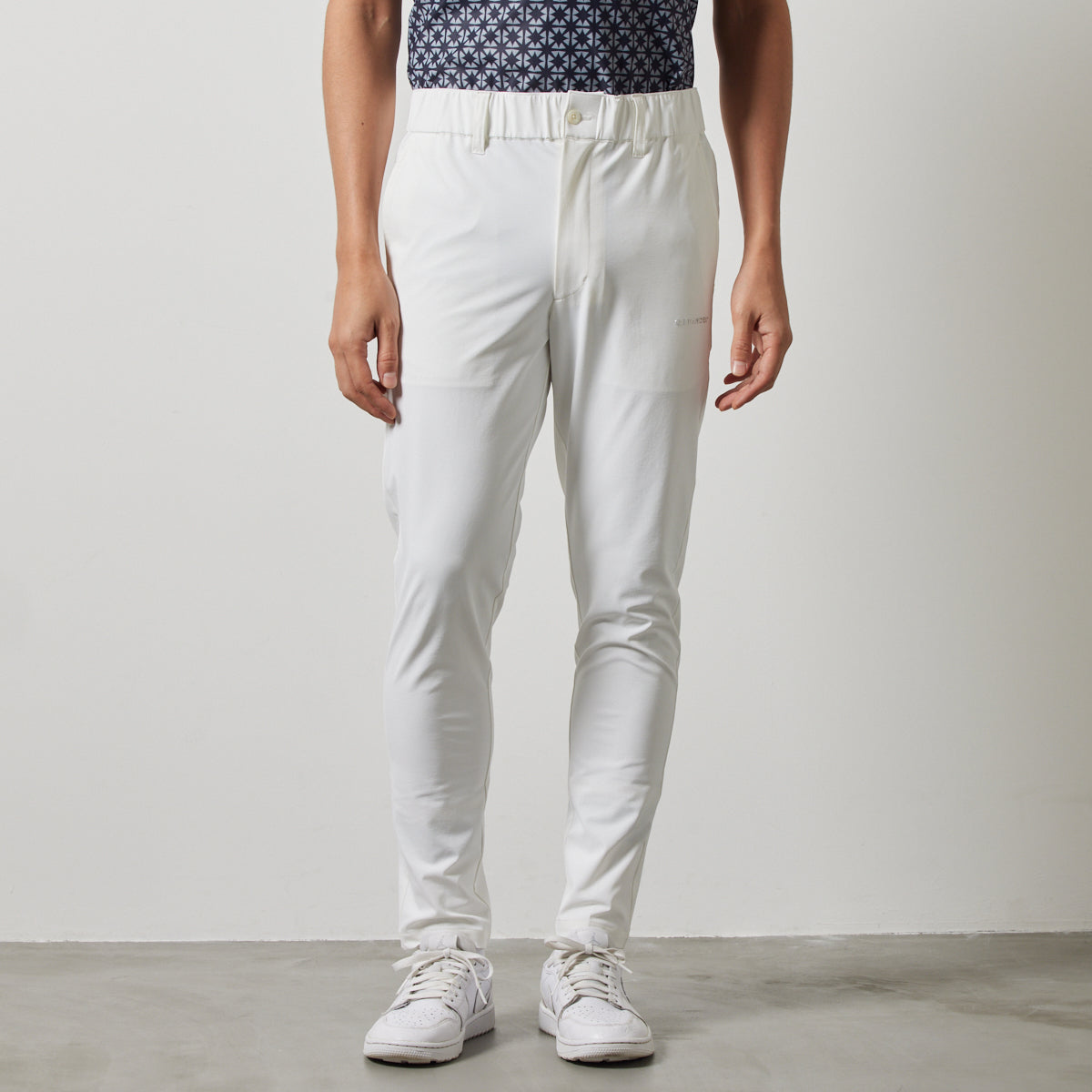 BANDEL GOLF バンデルゴルフ ロングパンツ BASIC STRECH TAPERED PANTS BGS-4SBSTP WHITE