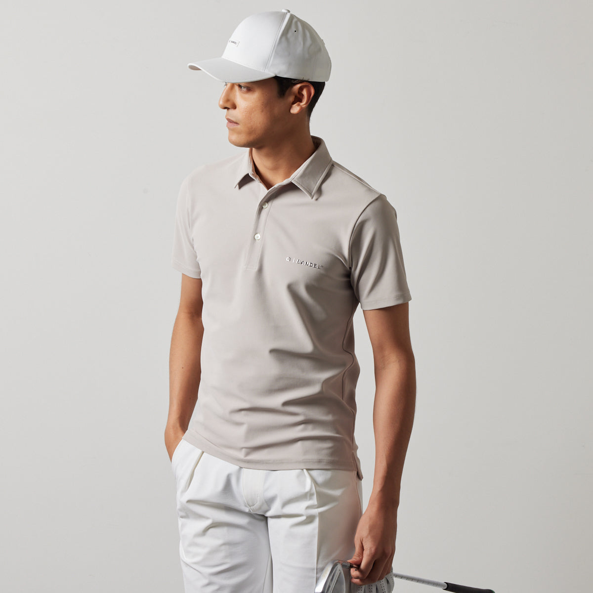 BANDEL GOLF バンデルゴルフ ポロシャツ BASIC VENTILATION S/S POLO SHIRTS BGS-4SBVPL BEIGE