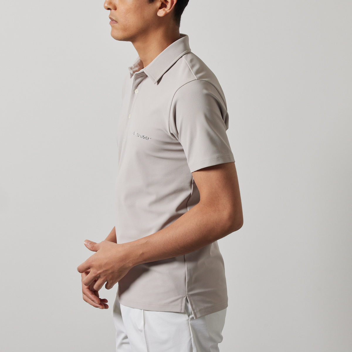 BANDEL GOLF バンデルゴルフ ポロシャツ BASIC VENTILATION S/S POLO SHIRTS BGS-4SBVPL BEIGE