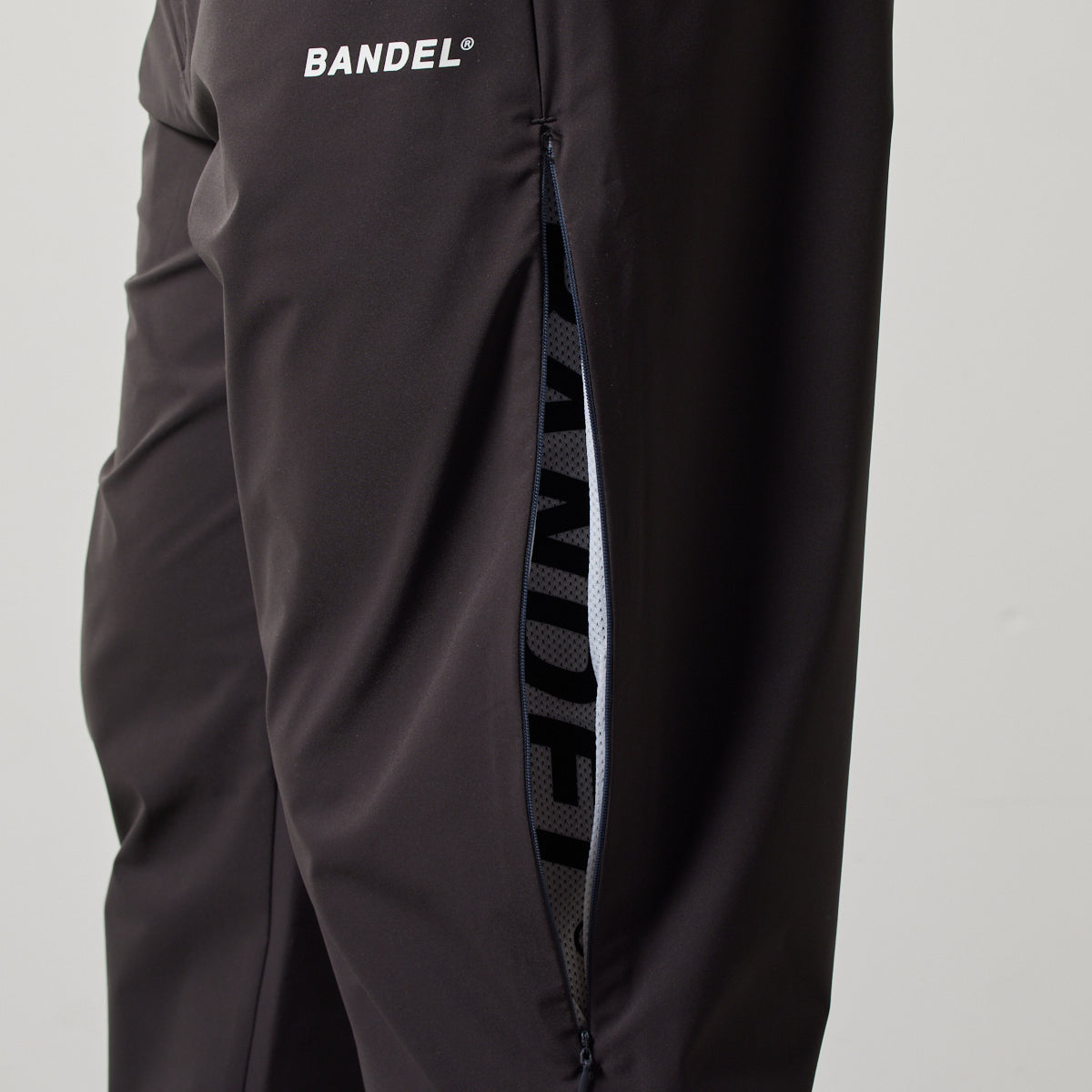 BANDEL GOLF バンデルゴルフ ロングパンツ セットアップ VENTILATION WOVEN LONG PANTS BGS-4SVWLP CHARCOALxBLACK チャコール ブラック