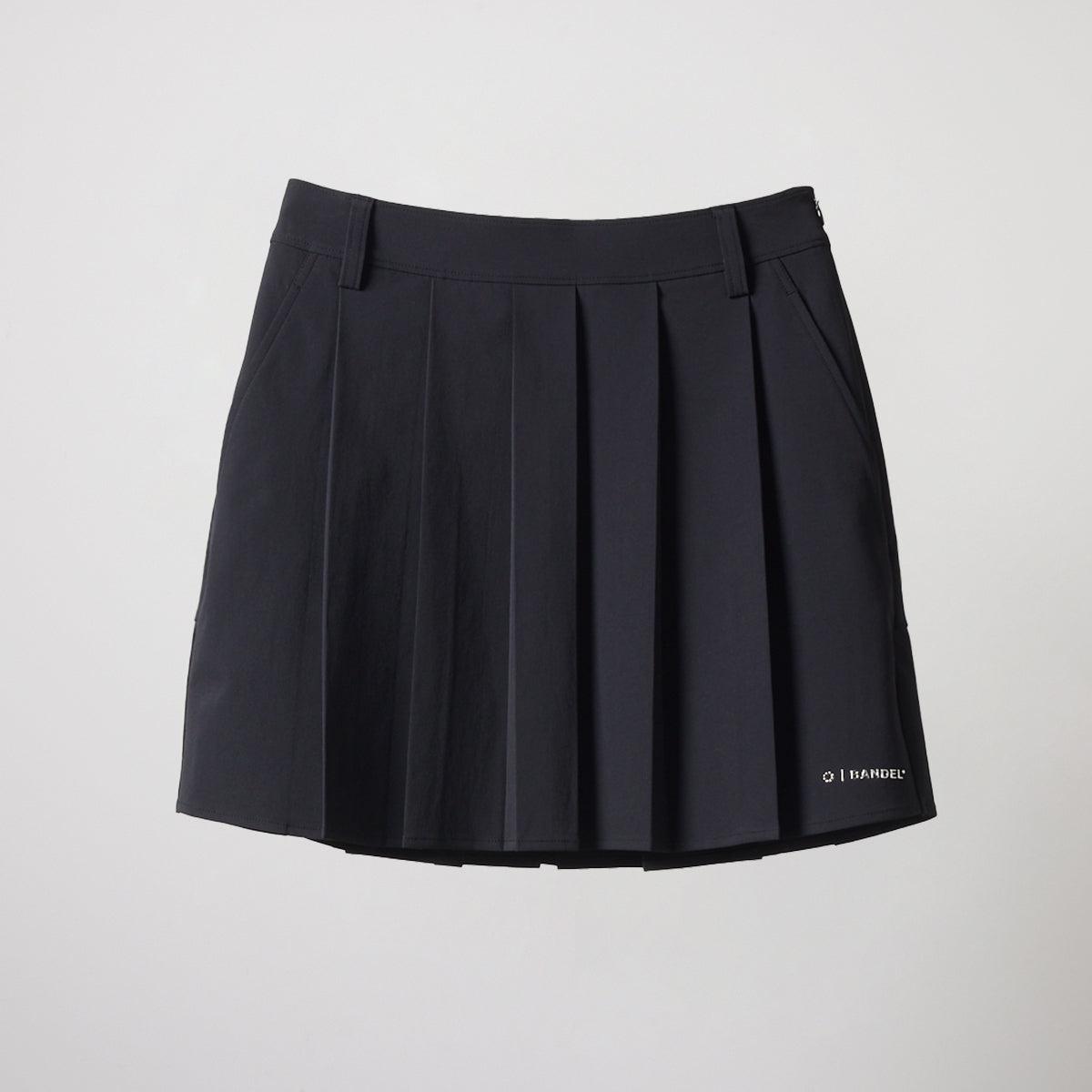 BANDEL GOLF バンデルゴルフ スカート WOMENS BASIC STRECH PLEATS SKIRT BGS-W4SBPSK BLACK ブラック