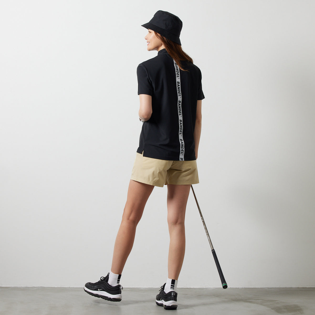 BANDEL GOLF バンデルゴルフ ショートパンツ WOMENS BASIC STRECH SHORT PANTS BGS-W4SBSSP BEIGE ベージュ