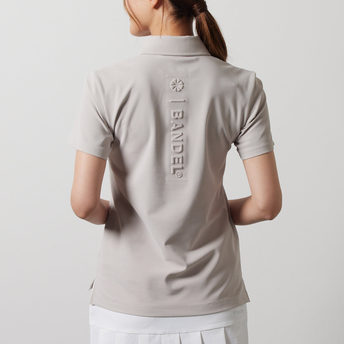 BANDEL GOLF バンデルゴルフ ポロシャツ WOMENS BASIC VENTILATION S/S POLO SHIRTS BGS-W4SBVPL BEIGE ベージュ