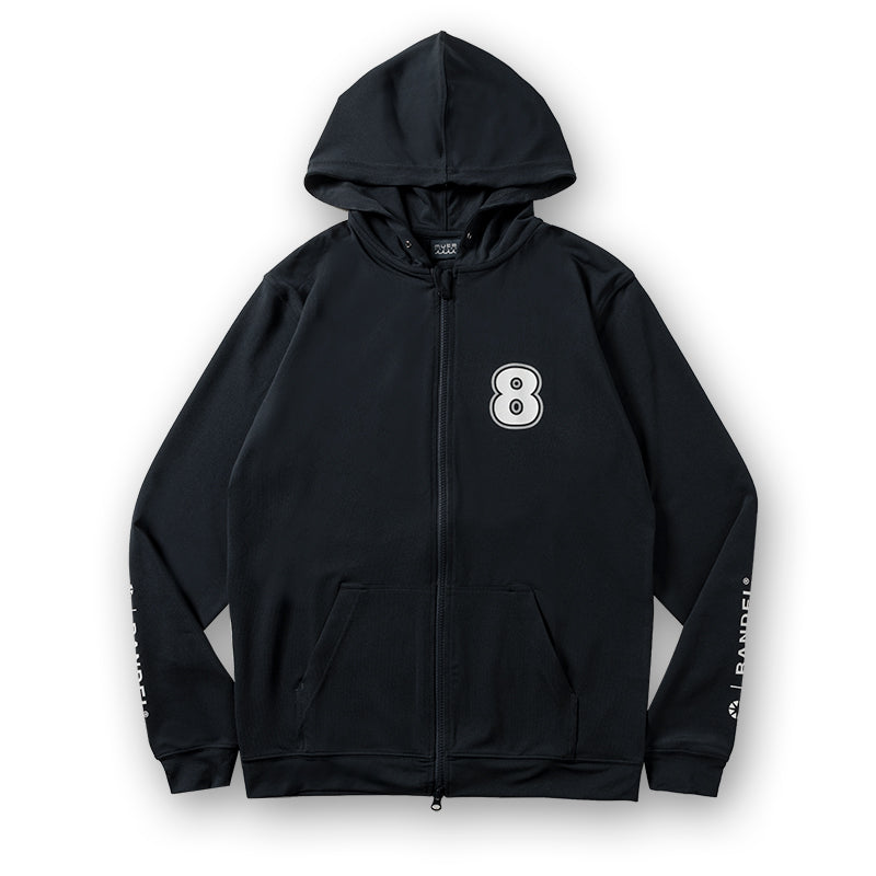 BANDEL muta バンデル ムータ ジップパーカー ラッシュガード Limited Rush Parka BM-RP Black ブラック