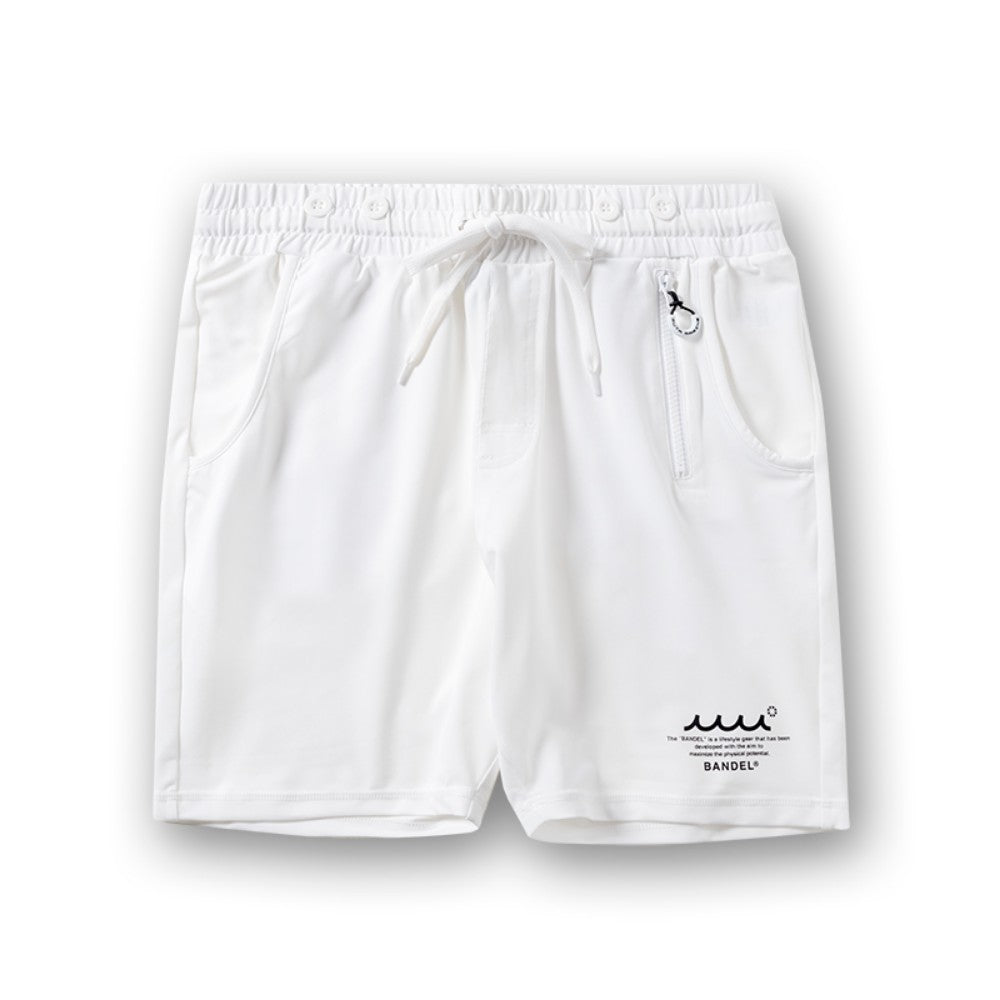 BANDEL muta バンデル ムータ ショートパンツ ラッシュガード Limited Rush Shorts BM-RS White ホワイト