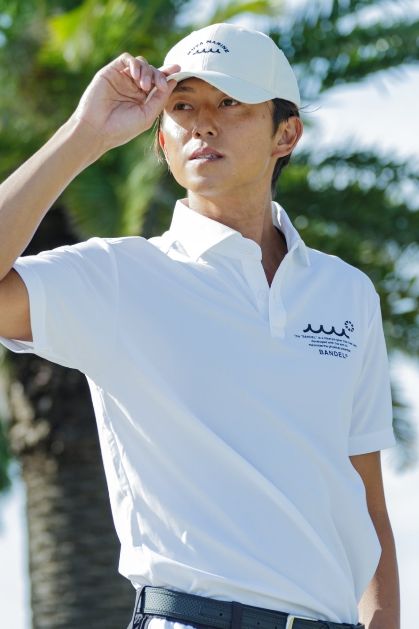 BANDEL muta バンデル ムータ ポロシャツ Limited S/S POLO BM-SPL WHITE ホワイト