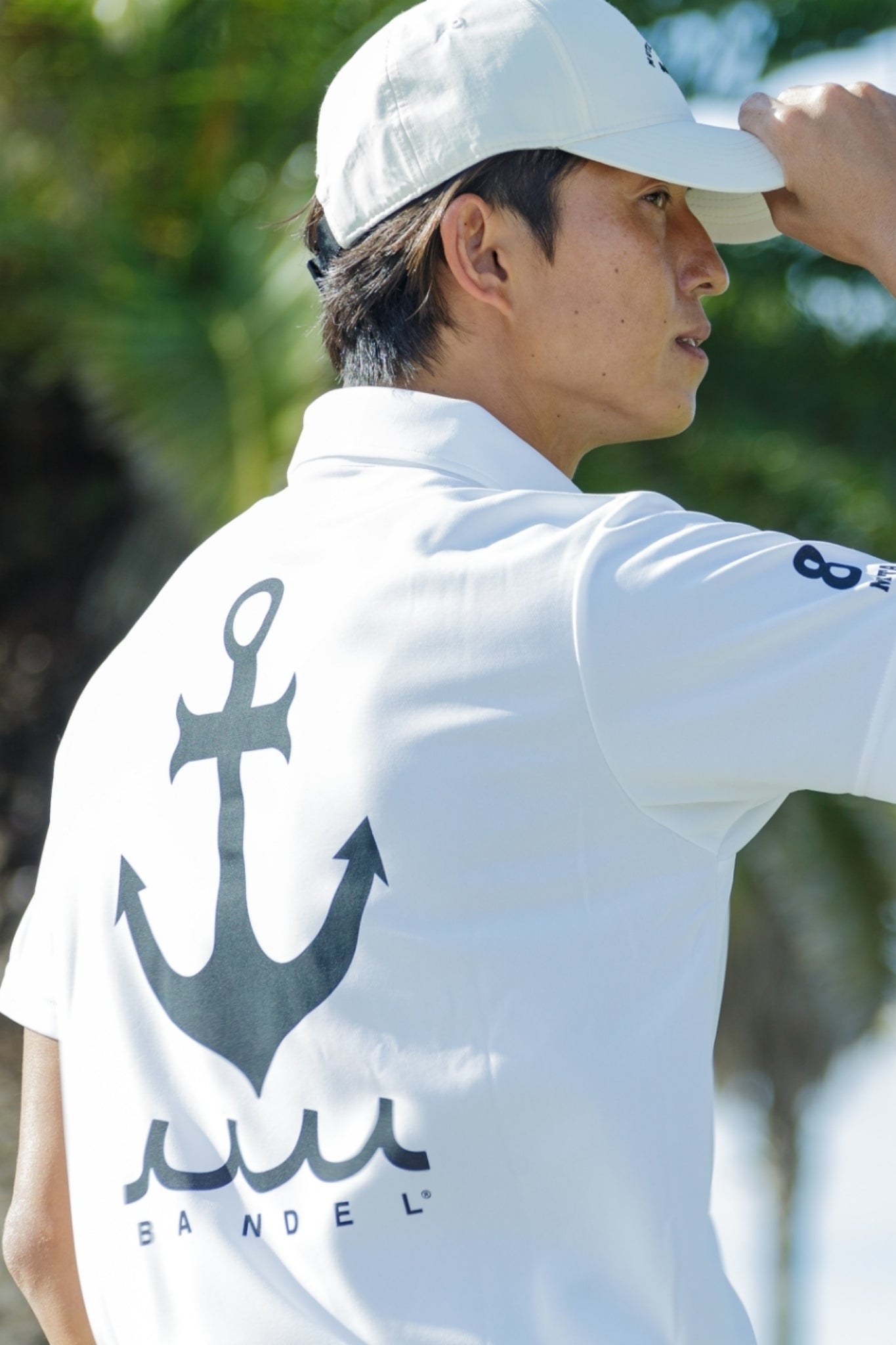 BANDEL muta バンデル ムータ ポロシャツ Limited S/S POLO BM-SPL WHITE ホワイト