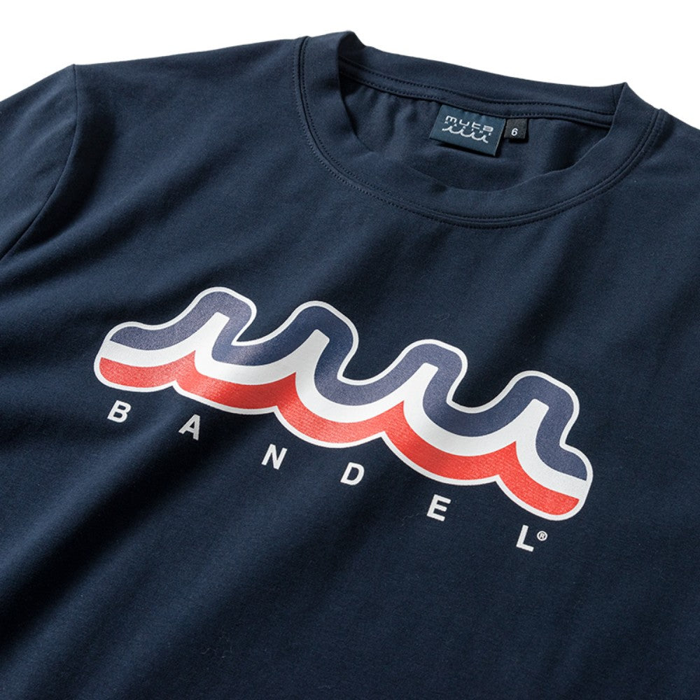 BANDEL × muta MARINE Limited S/S Tee BM-SST Tシャツ / NAVY