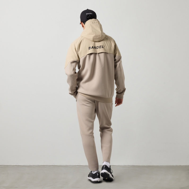 TECH FLEECE ZIP HOODIE BNS-4ATFPT ストレッチ スタンドカラー セットアップ / BEIGE