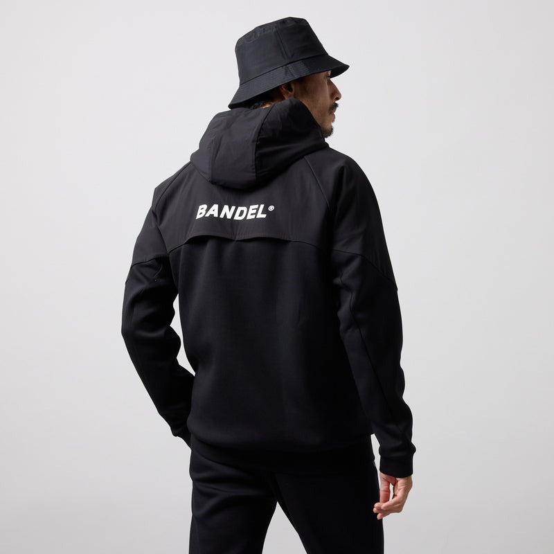 TECH FLEECE ZIP HOODIE BNS-4ATFPT ストレッチ スタンドカラー セットアップ / BLACK