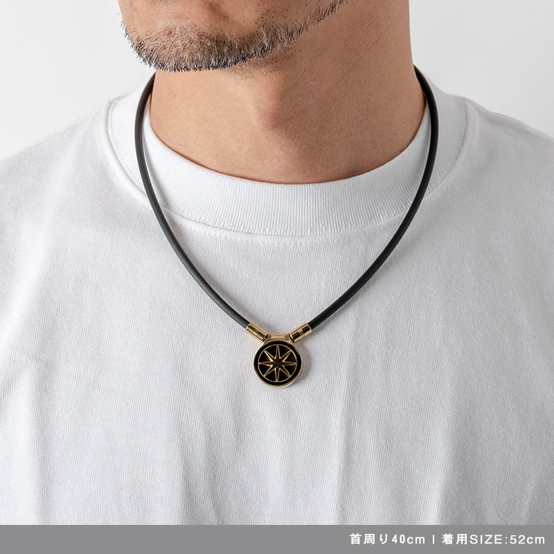 Healthcare Necklace Earth 2.0 ネッレス 磁気ネックレス 47cm / BlackxGold