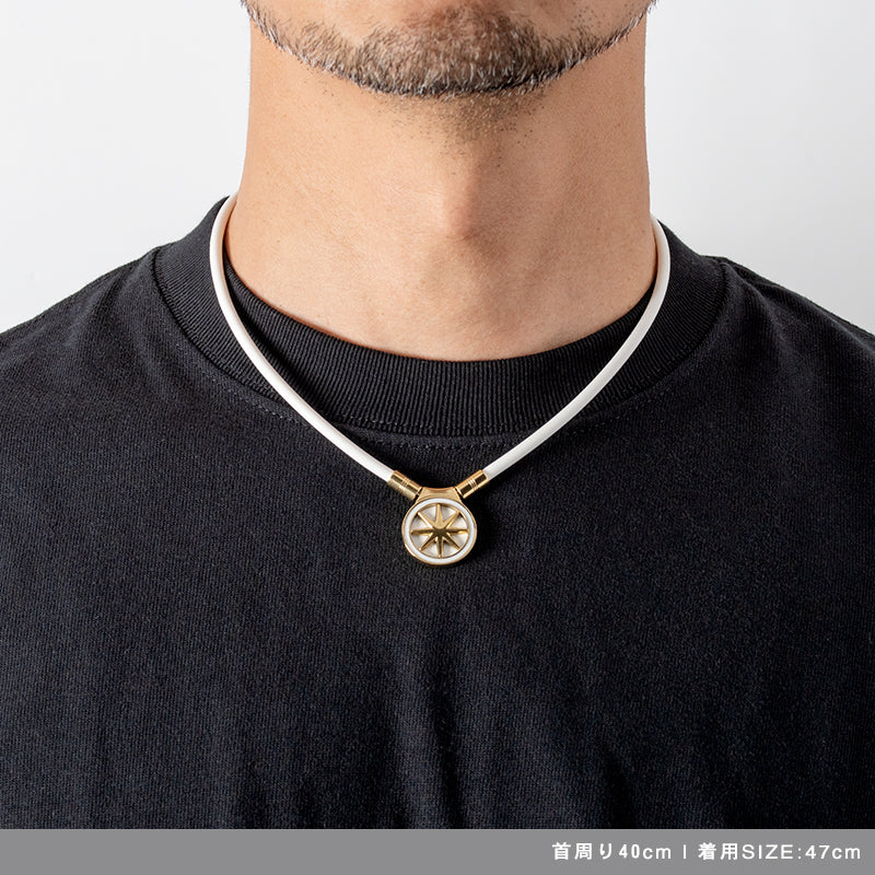 BANDEL バンデル ネックレス Healthcare Necklace Earth 2.0 WhitexGold