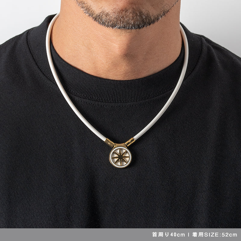 Healthcare Necklace Earth 2.0 ネックレス 磁気ネックレス 52cm / WhitexGold