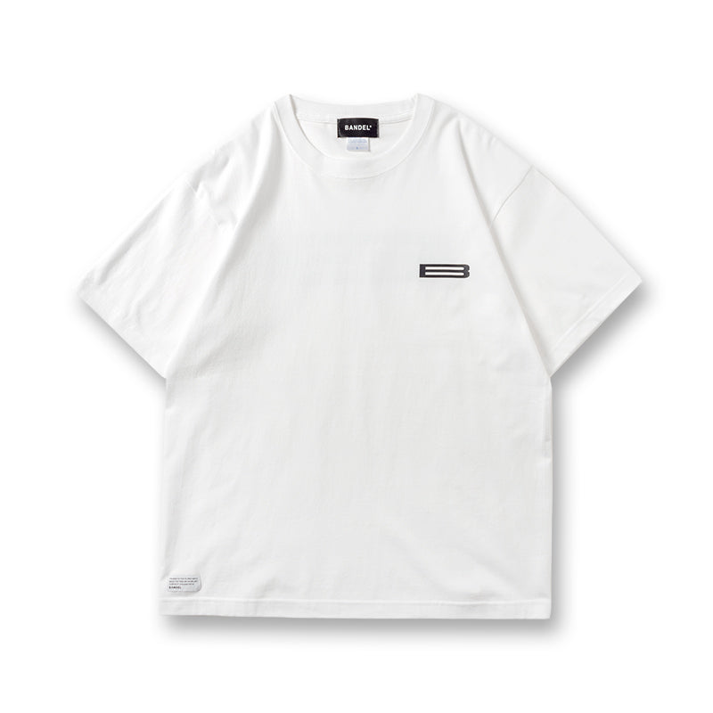 LANDSCAPE INITIALS TEE BAN-T037 Tシャツ コットン100% 型崩れ防止 / WHITE