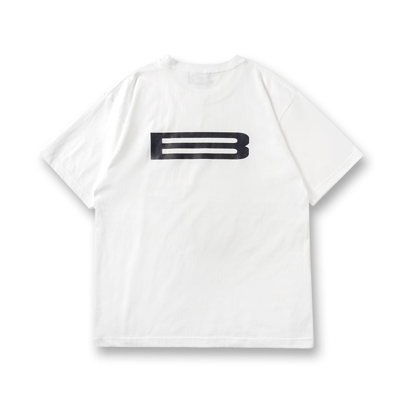 LANDSCAPE INITIALS TEE BAN-T037 Tシャツ コットン100% 型崩れ防止 / WHITE