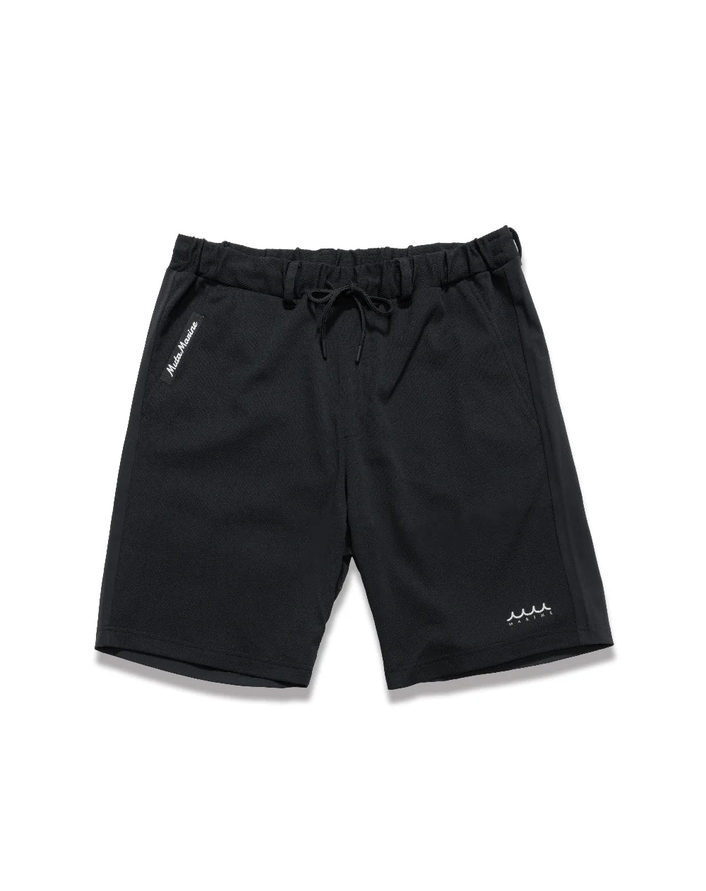 ポップコーンニット ショートパンツ BLACK　