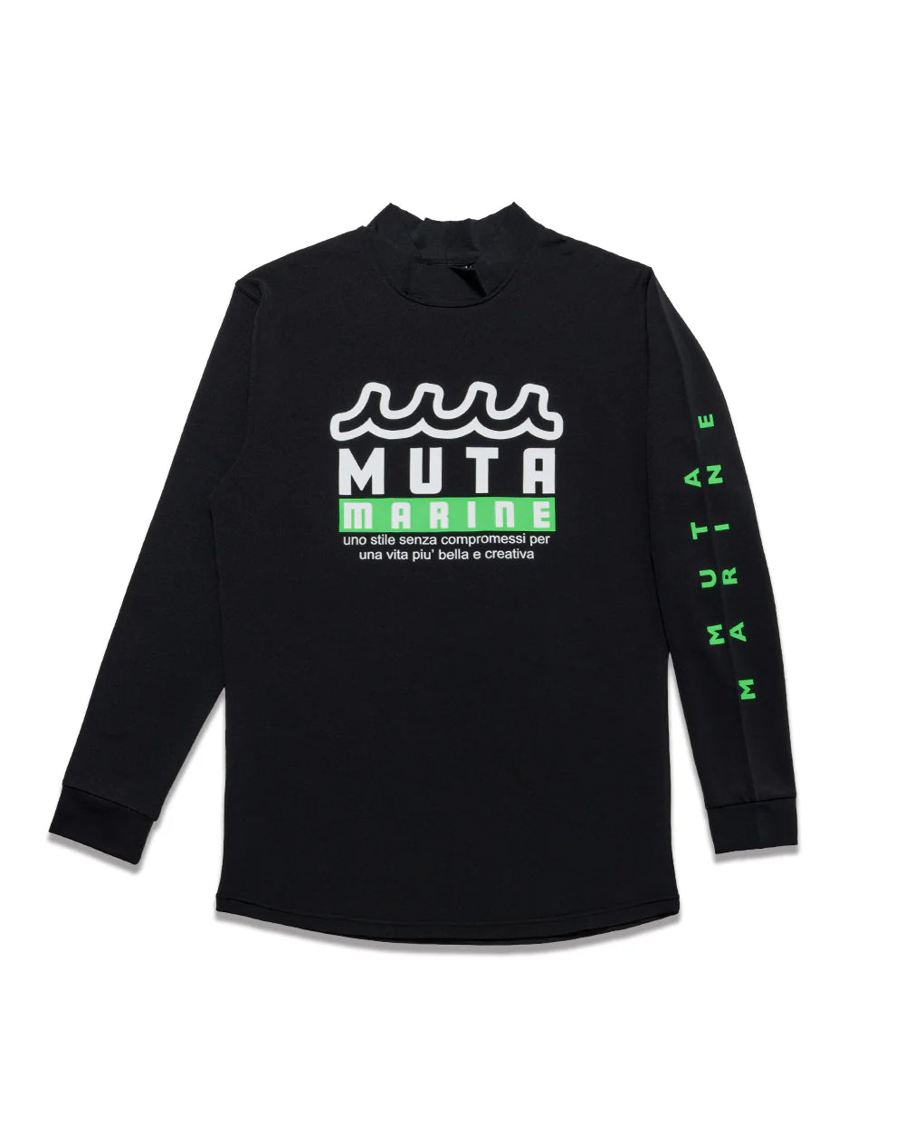 ラッシュロングスリーブTシャツ BLACK