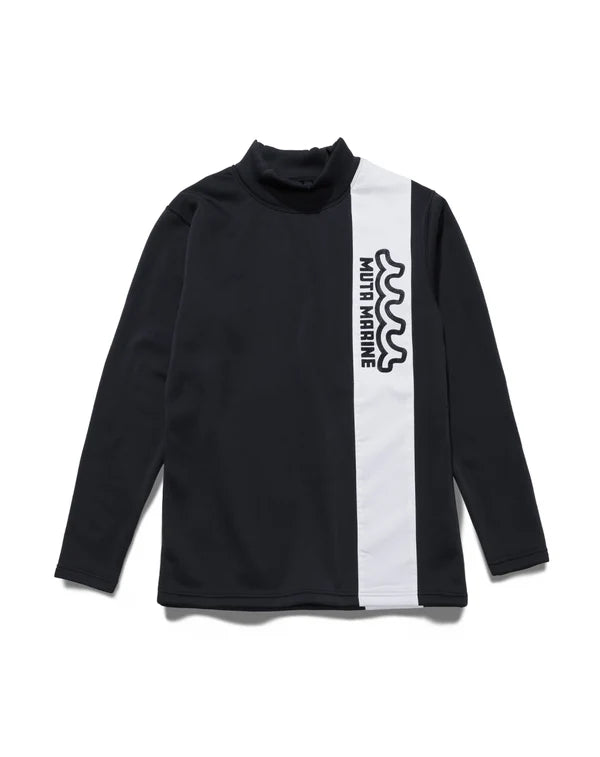 muta MARINE ACANTHUS KARUISHI モックネックプルオーバー