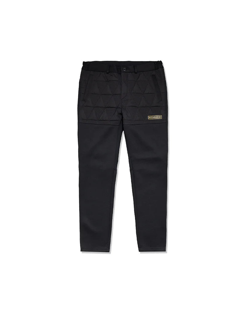 muta MARINE パンツ Gemotric down pants MMJC-444275 BLACK