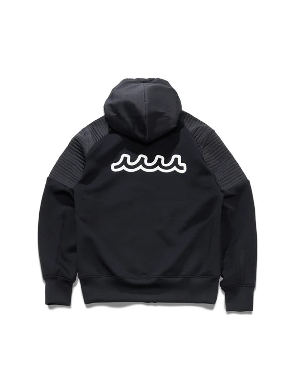 muta MARINE ACANTHUS × muta MARINE Double-knit Biker parka