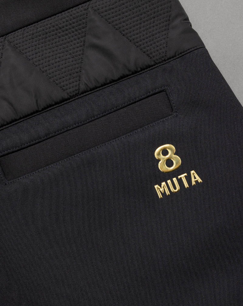 muta MARINE パンツ Gemotric down pants MMJC-444275 BLACK