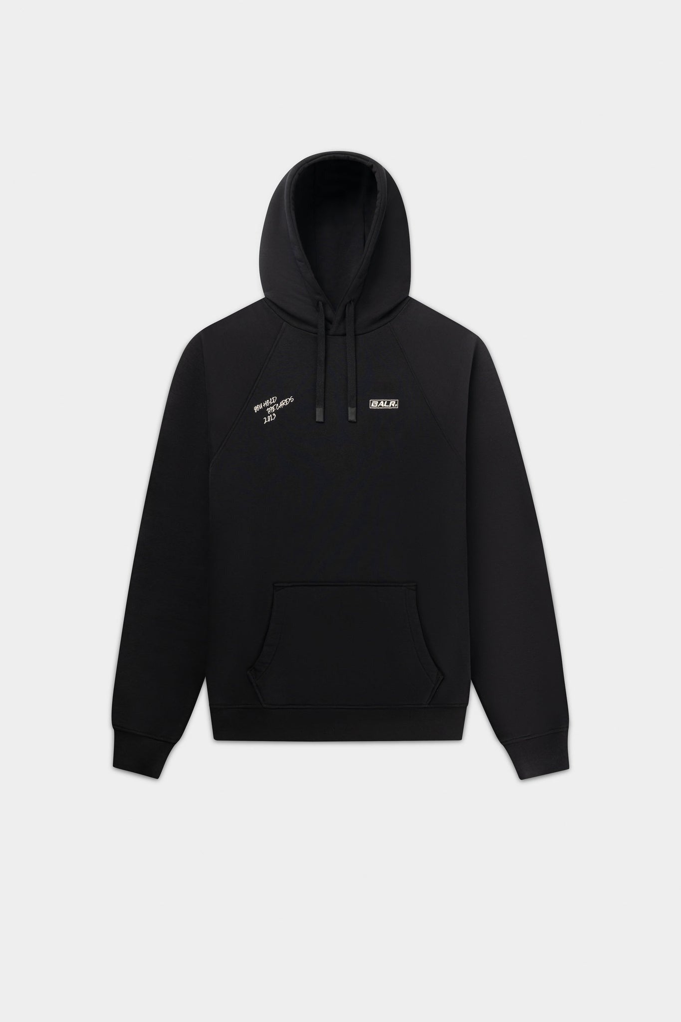 The Club Box Fit Hoodie B1261.1130 フーディー プルオーバー スウェット 起毛フリース / Jet Black