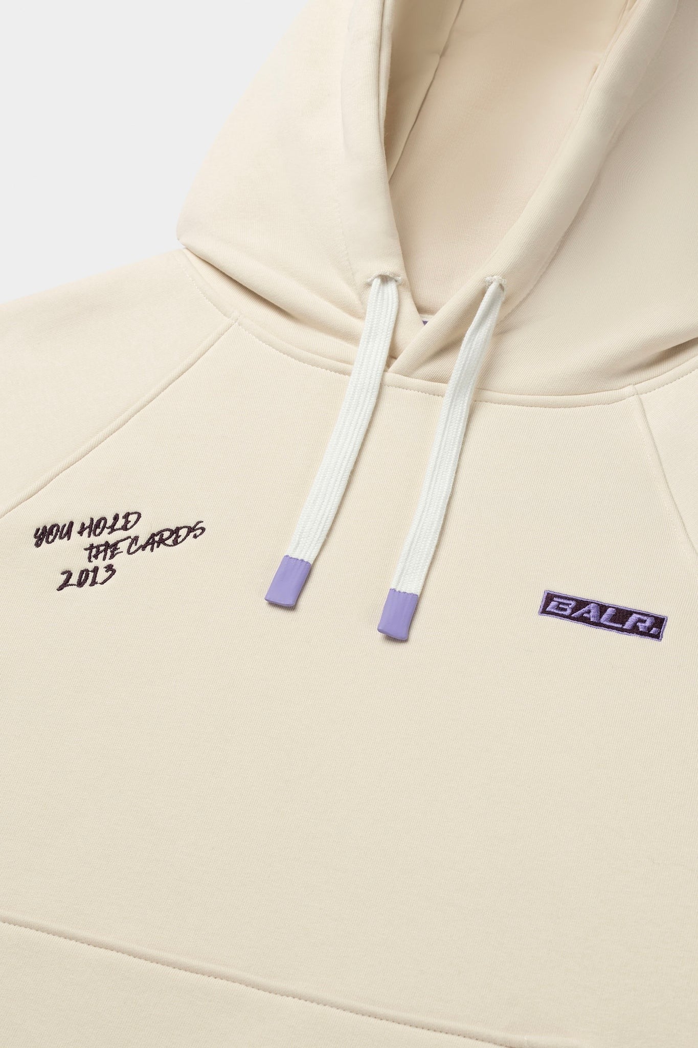 The Club Box Fit Hoodie B1261.1130 フーディー プルオーバー スウェット 起毛フリース / White Swan